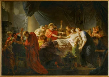 Germanicus död (olja på duk)