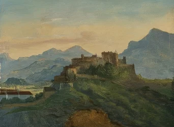 Fästning Hohensalzburg. Omkring 1826/35