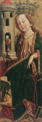 St. Barbara (inuti) och St. Cassian (utanför)