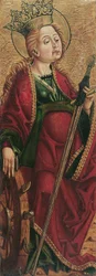 St. Catherine (inuti) och St. Stephen? (utanför)