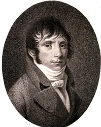 Porträtt av Luigi Cherubini (etsning)