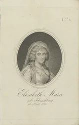 Gertrud Elisabeth Mara, född Schmeling 1749-1833, 1803.