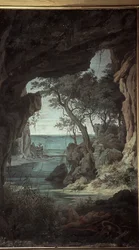 Odysseus ankomst till Ithaca, scener från Odysséen