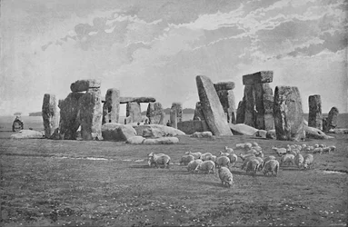 Stonehenge, 1944