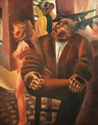 dagdrömma; Le Reve Eveille - Dream at Wake, c.1926-27 (olja på duk)