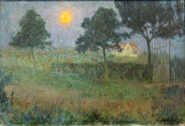 Landskap på natten