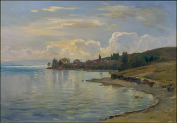 Landskapet vid Genèvesjön på Savoyens kust (franska: Paysage lémanique de la côte de Savoie)