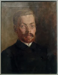 Porträtt av Otto Modersohn