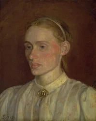 Porträtt av Anna Syberg