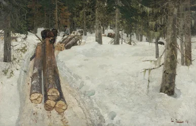 Köra timmer
