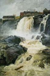 Haug faller, Modum
