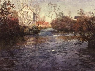 Den blå floden i Amiens
