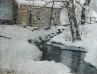 Vinter på Isle of Stord (målning)