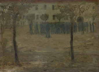 På kaserngården