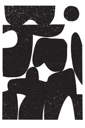 Moderna abstrakta figurer
