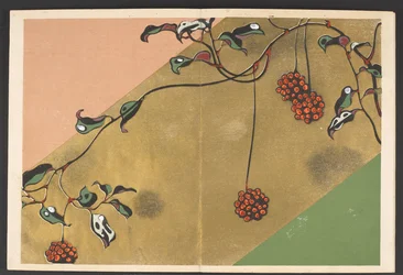 Shasei sôka môyô, Mönster av växter och blommor från livet