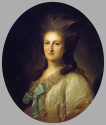 Ryska: "Porträtt av V.E. Novosiltsova" Porträtt av V.E. Novosiltsova. Novosiltsova