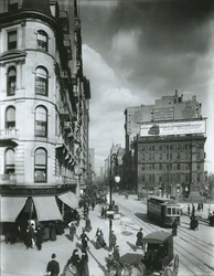 Broadway norrut från 24th Street, New York City