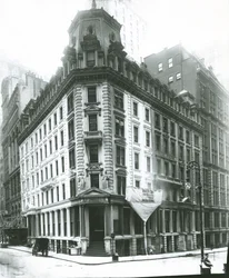 J.P. Morgan Building, Wall Street, New York City (gelatinsilverfoto)