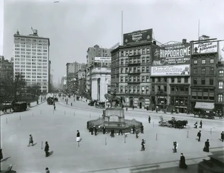 Union Square och Fourth Avenue, New York City