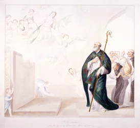 St Dunstan, c1750.