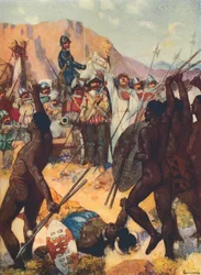 "Barreto kämpar mot kafirerna", 1909