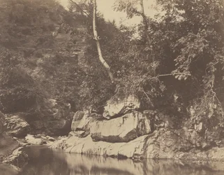 River Scene, ca. 1855.