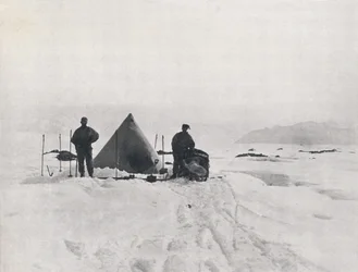 Levicks läger bland sprickor, 1912, 1913