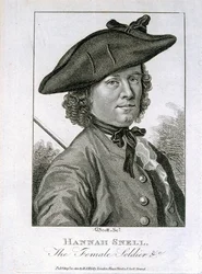 Hannah Snell, the Female Soldier, utgiven av R.S. Kirby, 1804