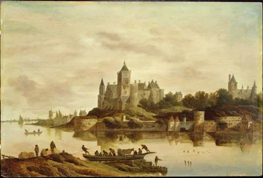 Utsikt över Het Valckhof, Nijmegen