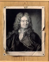 Porträtt av Nicolas Boileau (1636-1711)