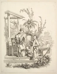 Toaletten, ca. 1742.