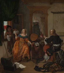 En musikalisk fest, 1659.