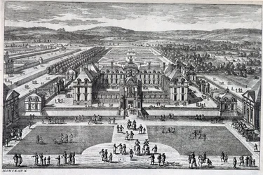 Parc Monceau: allmän bild av Perelle, sent 1600-tal