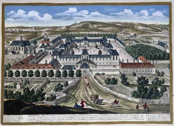 Saint Louis Hospital grundat av kung Henrik den store - av Perelle