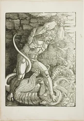 Hercules Killing the Lernean Hydra, från scener ur Herkules liv