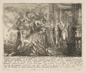 Allegori om dauphinens konvalescens, 1752.
