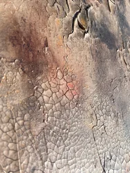 Textur som sprucken jord