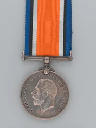 Brittisk krigsmedalj 1914-20 tilldelad menig Andreya