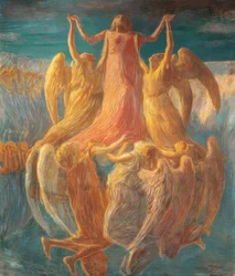 Assumption, av Gaetano Previati (1852-1920).