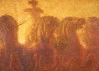 Solens vagn eller handelns triumf, 1907,