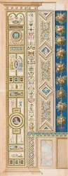 Pilaster Loggia III (dekoration med olika spel)