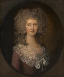Porträtt av Anne Joliffe, ca 1780 (olja på duk)