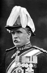 Fältmarskalk Sir John DP Fransk, brittisk soldat, första världskriget, 1914