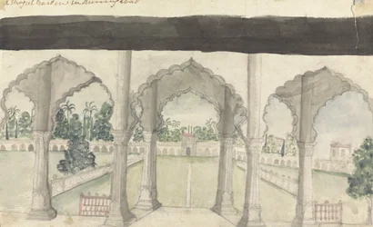 En Mongul Garden i Aurangabad
