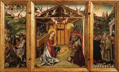 Födelsetriptyken, 1467-1500