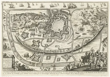 Beleg van Oostende, 1601 Belägringen och utmaningen av Villa de Ostenden av ärkehertig Alberto år 1601 (titel på objekt)