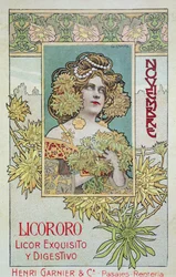 november, från en kalender för Henri Garnier & Co.