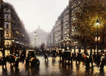 En gatubild, Paris