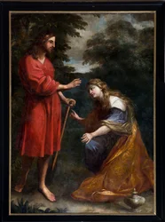 Församlingskyrka (Sankt Peters församlingskyrka). målning. Gaspard DeCraeyer.
